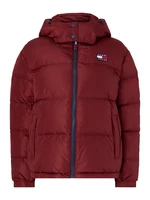 Tommy Jeans Bunda - TJW ALASKA PUFFER červená