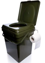 Ridgemonkey toaletní sedátko cozee + kbelík modular bucket 30l - toilet seat full kit