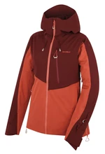 Women's ski jacket HUSKY Mistral L burgundy/fd. Red