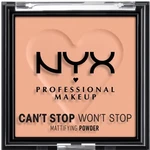 NYX PROFESSIONAL MAKEUP Can't Stop Won't Stop zmatňujúci púder - 13 Bright Peach 6 g