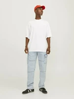 Jack & Jones Eddie Jeans Modrá