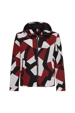 Tommy Hilfiger Jacket - LIGHTWEIGHT HOODED PRINT JACKET patterned