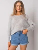 OCH BELLA Grey knitted sweater