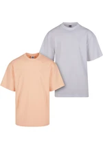 Men's UC Tall Tee 2-Pack T-Shirts - Orange + White