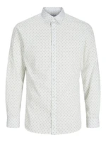 Jack&Jones PLUS Pánská košile JJJOE Slim Fit 12264373 White 3XL