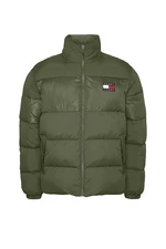 Tommy Jeans Jacket - TJM TONAL COLORBLOCK PUFFER green