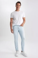 DEFACTO Carlo Skinny Fit Extra Narrow Fit Normal Waist Extra Narrow Leg Jean Trousers