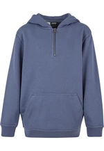 Chlapecká mikina Boxy Zip Hoody modrá