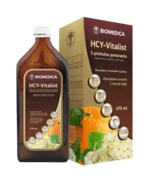 BIOMEDICA HCY-Vitalist Sirup s príchuťou pomaranča 475 ml