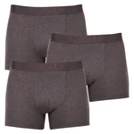 Levis 3PACK pánské boxerky šedé (905045001 007) M