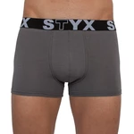 Men's boxers Styx sports rubber dark gray