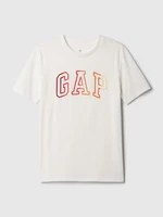 White boys' T-shirt with GAP logo