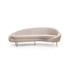 Kremowa sofa 255 cm Eses – Artie