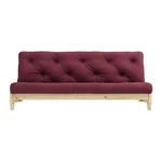 Sofa rozkładana Karup Design Fresh Natural Clear/Bordeaux