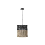 Czarno-naturalna lampa sufitowa ø 35 cm – Geese