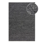 Ciemnoszary dywan z mieszanki wełny tkany ręcznie 80x150 cm Minerals – Flair Rugs