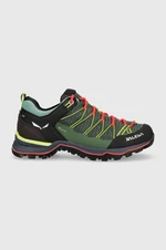 Boty Salewa MTN TRAINER LITE GTX dámské, zelená barva, 00-0000061362