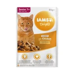 IAMS Delights Adult Senior kuře v omáčce kapsička 85 g