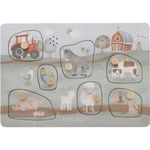 Little Dutch Little Farm Sound Puzzle puzzle ze dřeva 1 ks