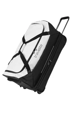 Travelite Basics Wheeled Duffle exp. Black/white