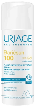 Uriage Pleťový fluid na opaľovanie SPF 50+ Bariesun 100 ( Extreme Protect Fluid) 50 ml