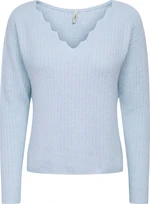 ONLY Dámsky sveter ONLGABRIEL 15297168 Cashmere Blue S