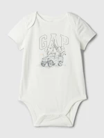 White baby bodysuit made of GAP organic cotton