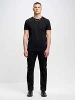 Big Star Man's Straight Trousers 110113 Black Denim-901