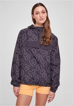 Women's AOP Pullover blackflower jacket