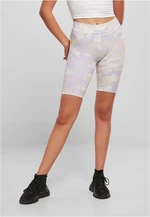 Camo Tech Cycle Lilaccamo Women's High Waist Shorts