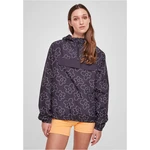 Dámská bunda AOP Pullover blackflower