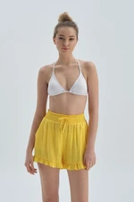 Dagi Women's Yellow Shorts