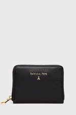 Kožená peňaženka Patrizia Pepe dámska, čierna farba, CQ8512 L001
