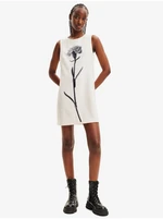 White Desigual Shasta Dress - Ladies