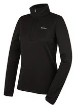 Women's turtleneck sweatshirt HUSKY Artic L black