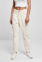 Women's Ballon Fit Cargo Twill Whitesand Pants