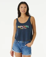 Rip Curl ICONS OF SURF PUMP FONT TANK Navy Tank Top