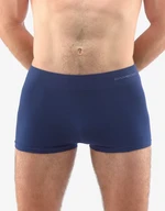 Men's boxers Gino seamless bamboo blue