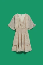 WOMEN'S DRESS L-SU-4035 L.Beige