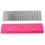 Four Rows Gold Tools 52 Holes Wire Drawplate for Jewelry Making