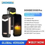 Doogee S100 Pro Rugged Waterproof SmartPhones Octa Core 12GB+256GB 6.58Inch HD 108MP Camera 22000mAh Camping Light Mobile Phones