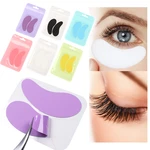 Eyelash Patchehes Reusable Silicone Under Eye Pads Eyelash Perm Rods Lash Lift Eye Sticker Eyelash Extension Patch Makeup Tools