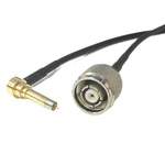 New RP-TNC Male Plug Switch MS156 Right Angle Pigtail Cable RG174 Wholesale 20cm 8" for ZTE MF626 MF627