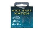 Drennan návazce Wide Gape Match vel. 16 / 3lb