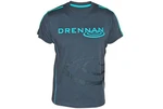 Drennan triko T-Shirt Grey/Aqua vel. L