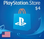 PlayStation Network Card $4 US