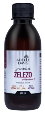 ADELLE DAVIS Lipozomálne železo 200 ml