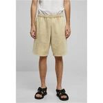 Union Beige Heavy Stone Washed Sweat Shorts