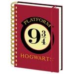 Blok A5 kroužkový Harry Potter - 9 a 3/4