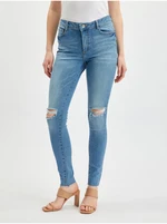 Orsay Světle modré dámské skinny fit džíny - Dámské